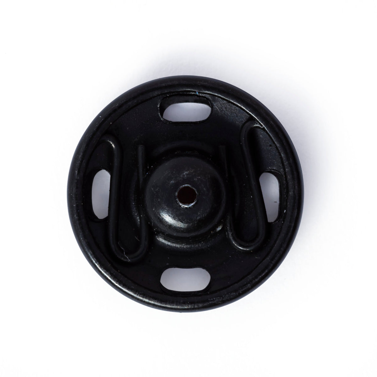 Prym Sew-On Snap Fasteners brass - Black