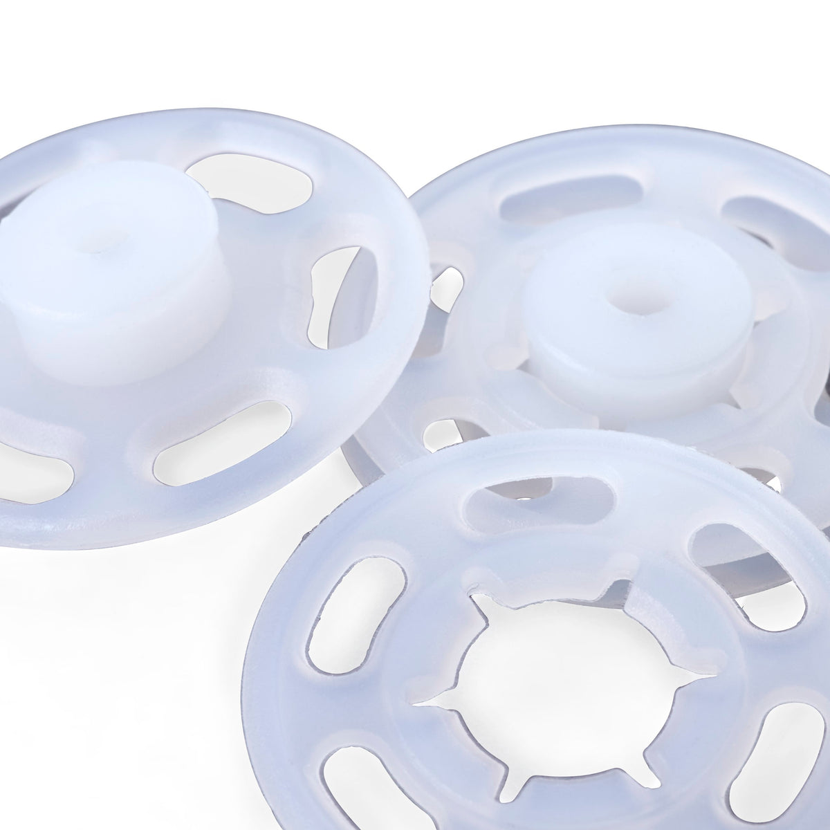 Prym Sew-On Snap Fasteners - Transparent