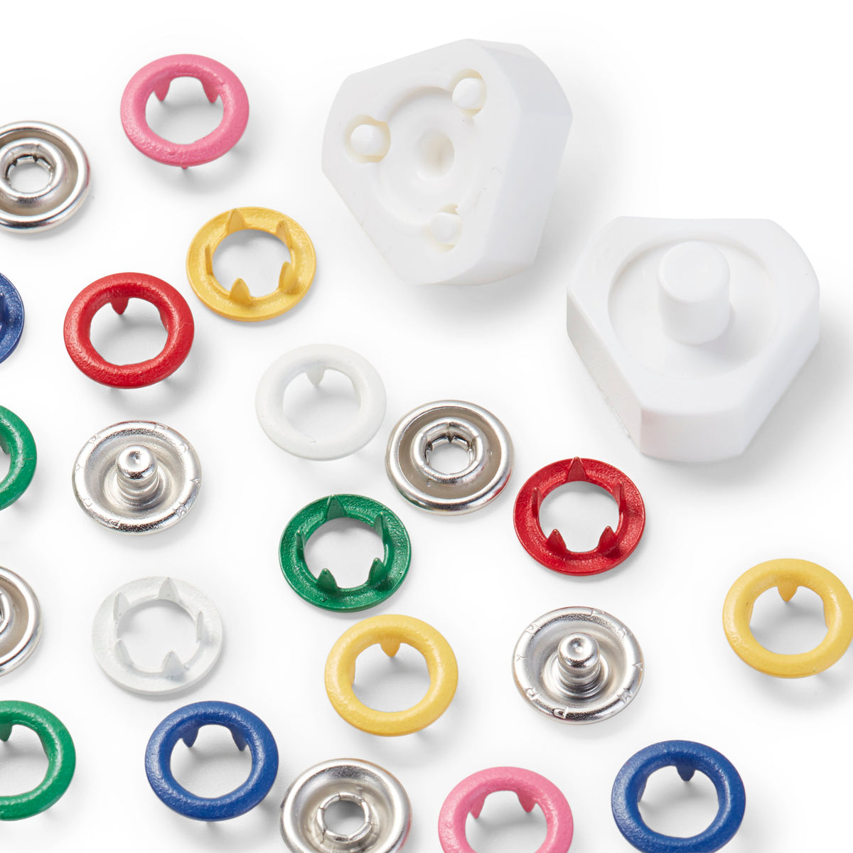 Prym LOVE Snap fasteners jersey, 8mm, in 6 colours