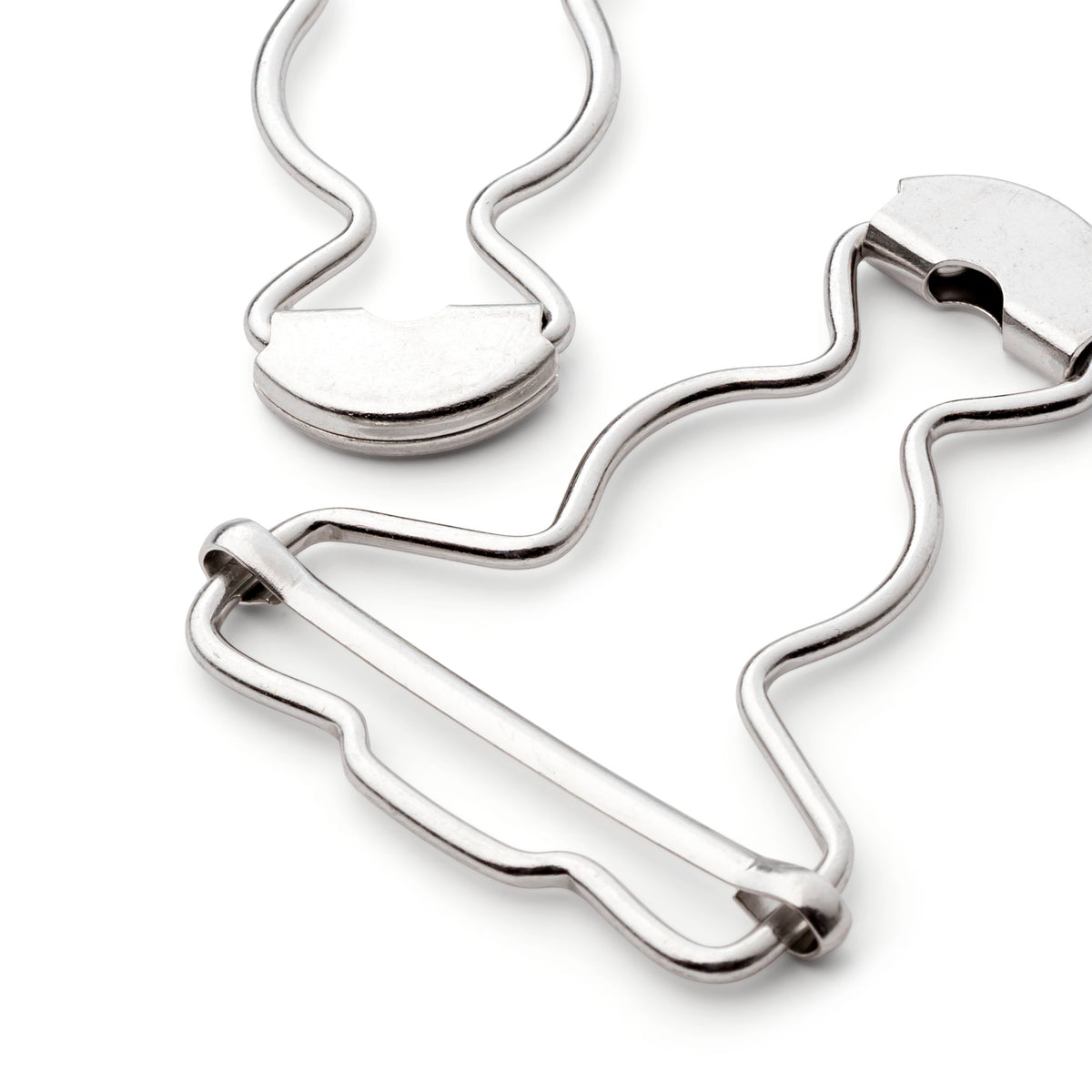 Prym Dungarees buckles, 35mm, silver-coloured