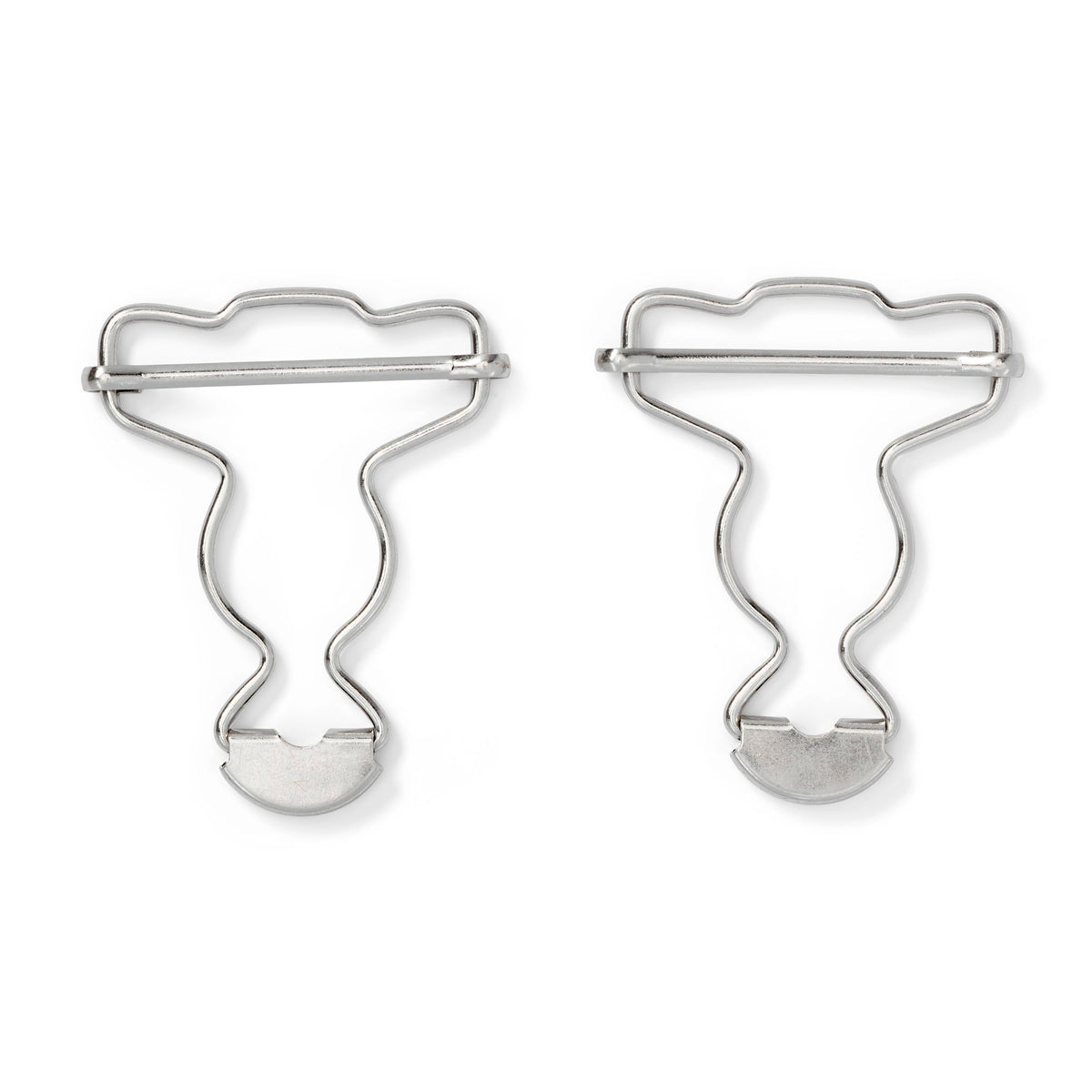 Prym Dungarees buckles, 35mm, silver-coloured