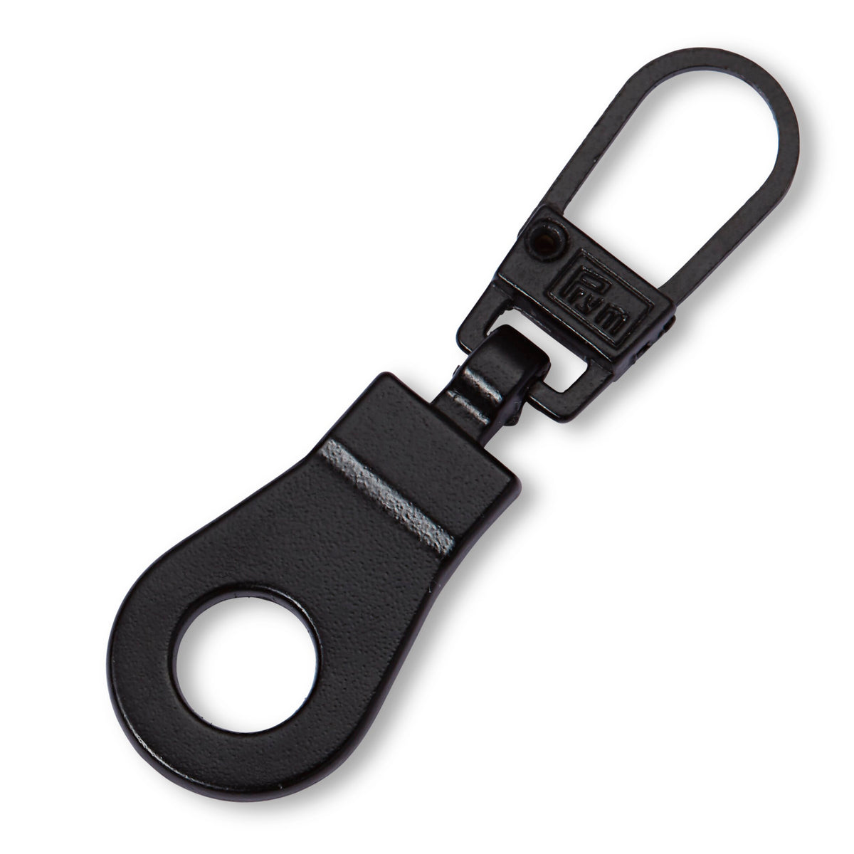 Prym Fashion Zipper puller, eyelet, black