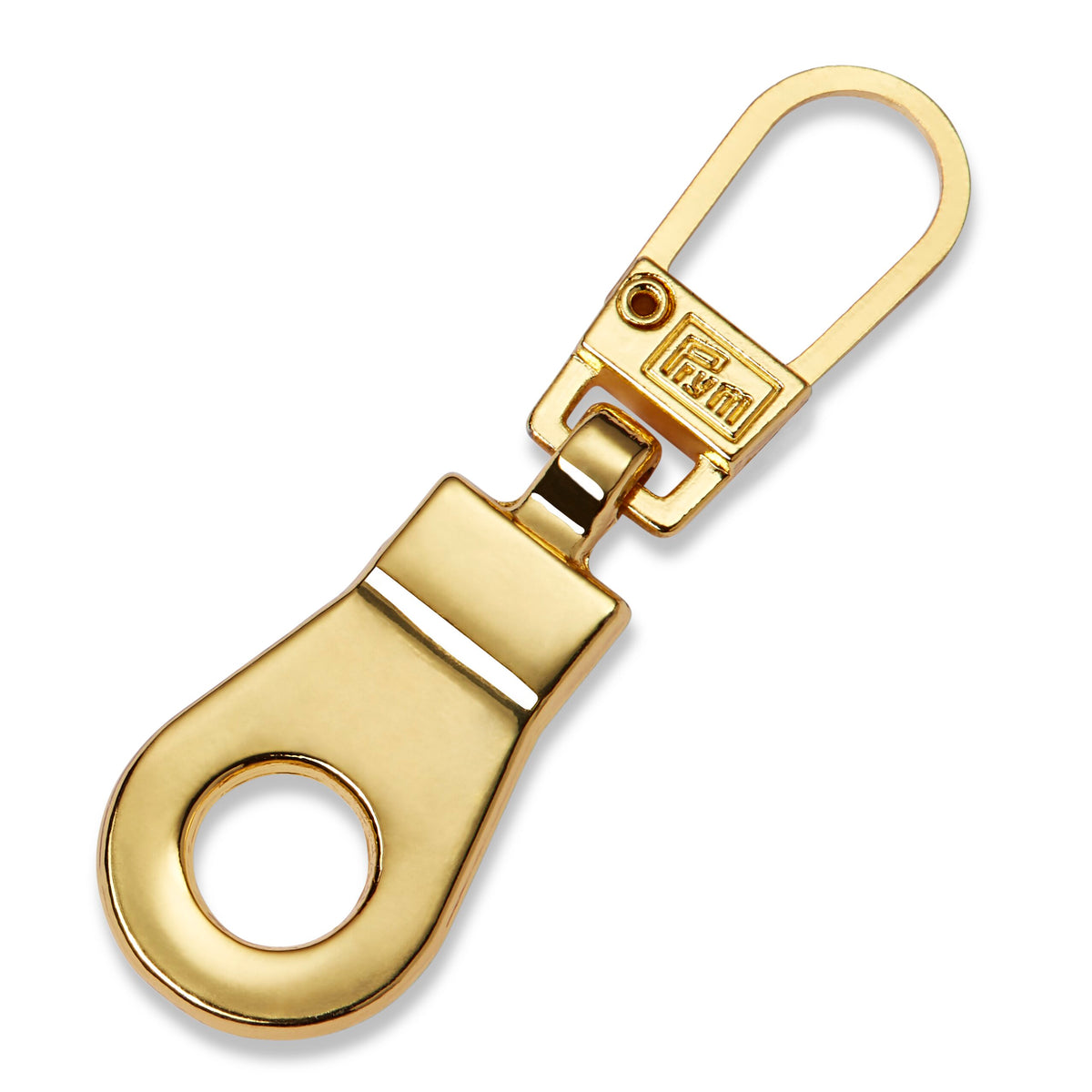 Prym Fashion Zipper puller, eyelet, gold-coloured