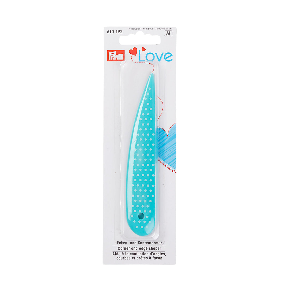 Prym LOVE Corner and edge shaper, mint