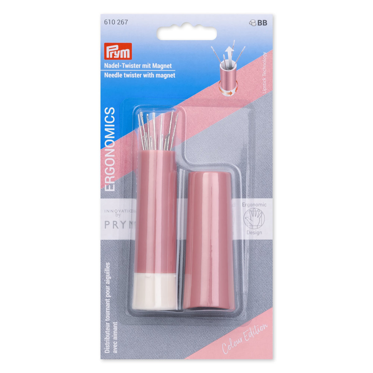Prym Ergonomics - Needle Twister - Berry