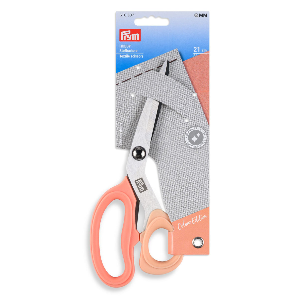 Prym Textile Scissors 21cm/8" - Apricot