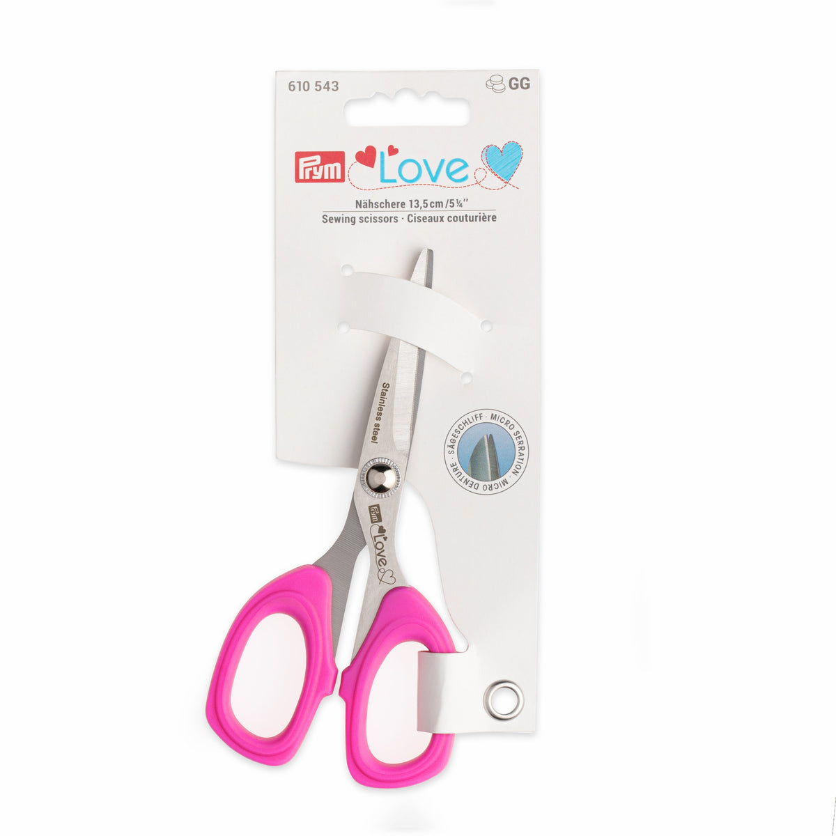 Prym LOVE Scissors with micro serration