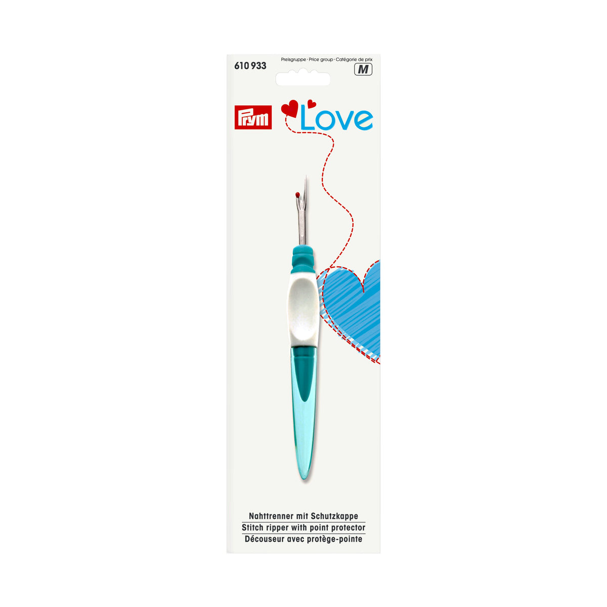 Prym LOVE Stitch ripper, mint, small