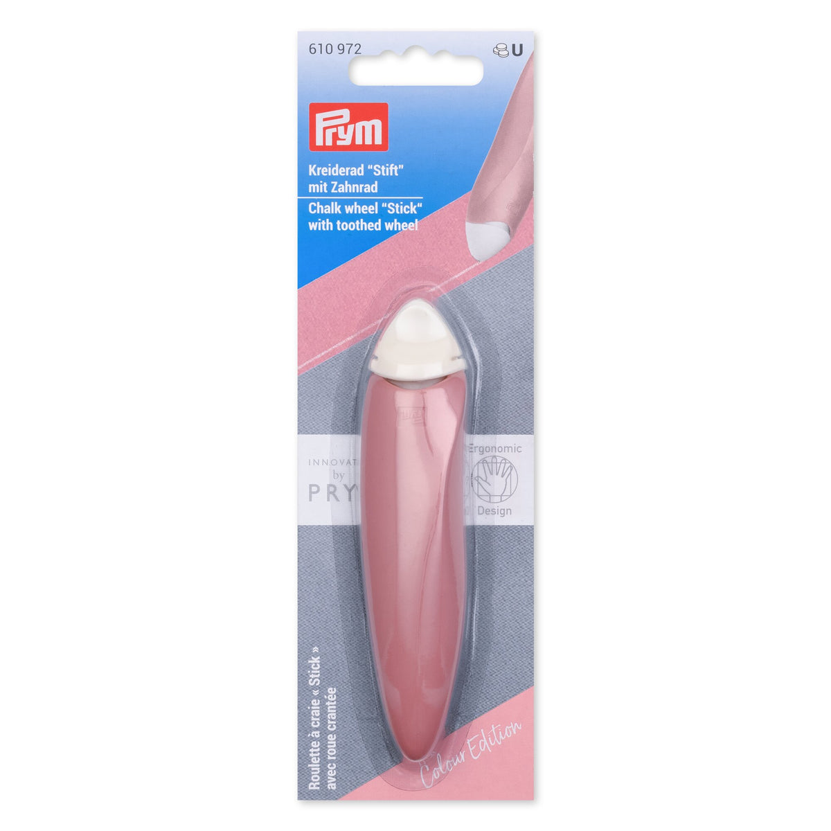 Prym Ergonomics - Chalk wheel stick Berry