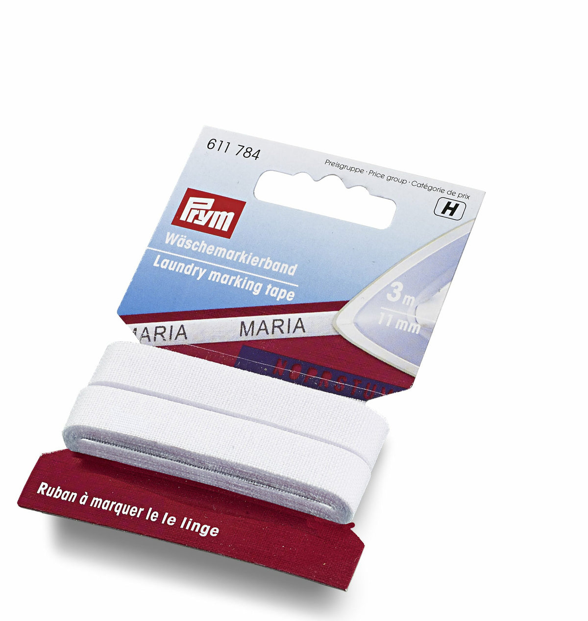 Prym Laundry marking tape, iron-on