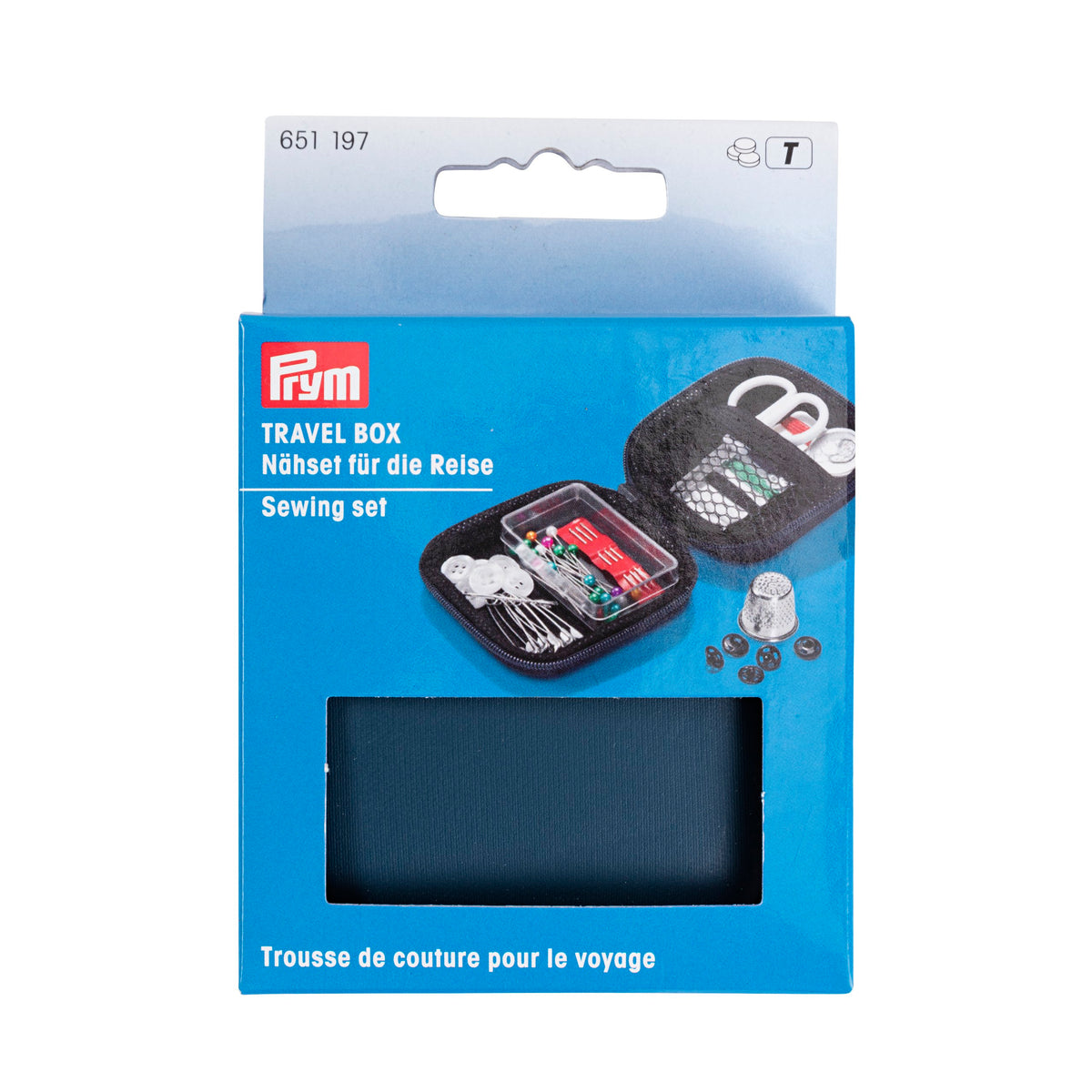 Prym Travel Box sewing set S navy