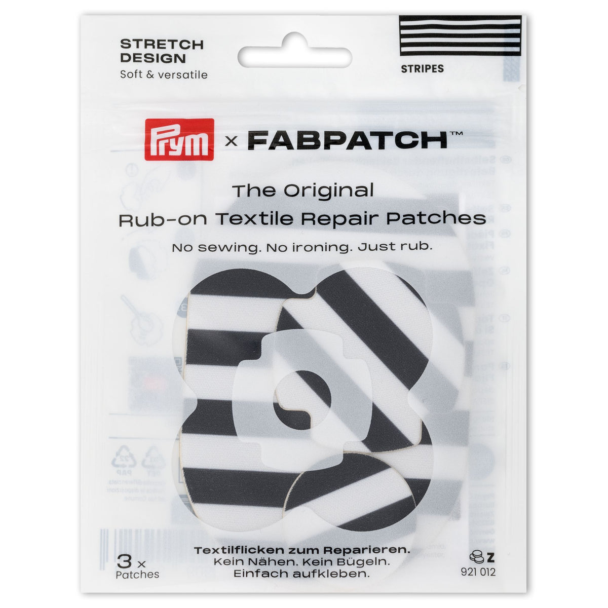 Prym FABPATCH Rub-on Patch STRETCH DESIGN