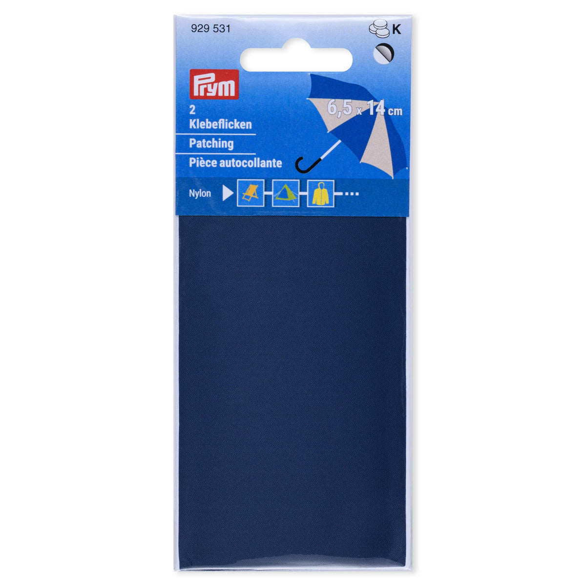 Prym Patching nylon, 2 pieces - 7 colours available