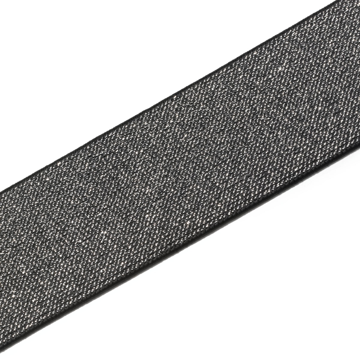 Prym Colour Elastic, 50mm black/silver