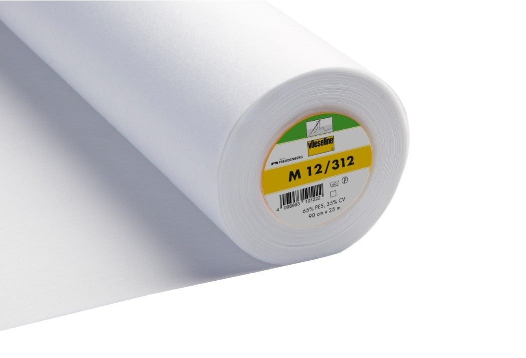 Vilene Sew-in Interlining (M 12/312) COMPLETE ROLL (25m)