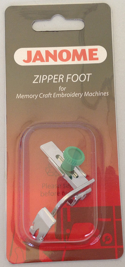 Janome Adjustable Zipper Foot / Piping Foot