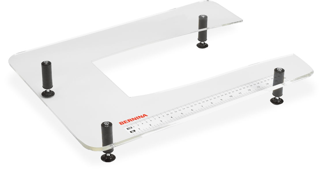 Bernina Clear Slide-on Table for Embroidery Module