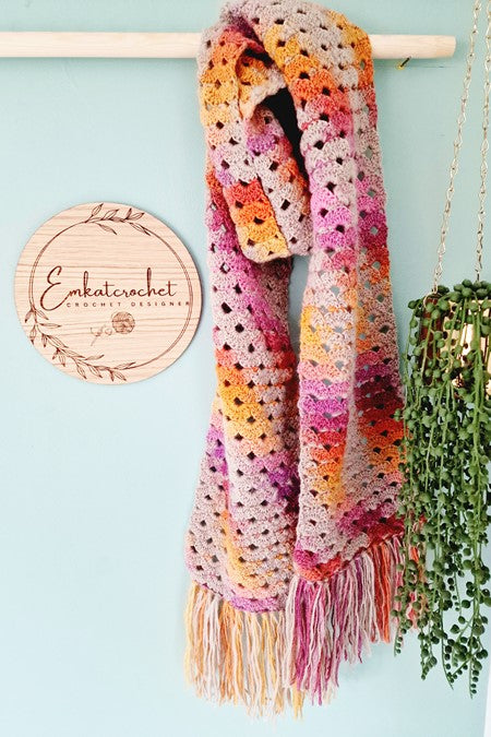 Crochet Me Scarf Pattern (free downloadable pdf)