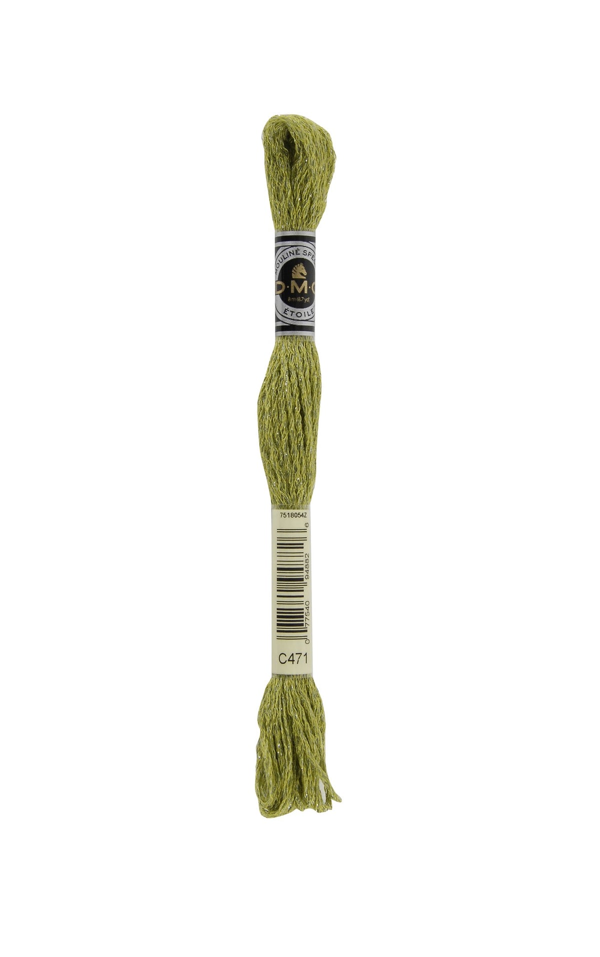 DMC Mouliné Étoile C471 Avocado Green Very Light