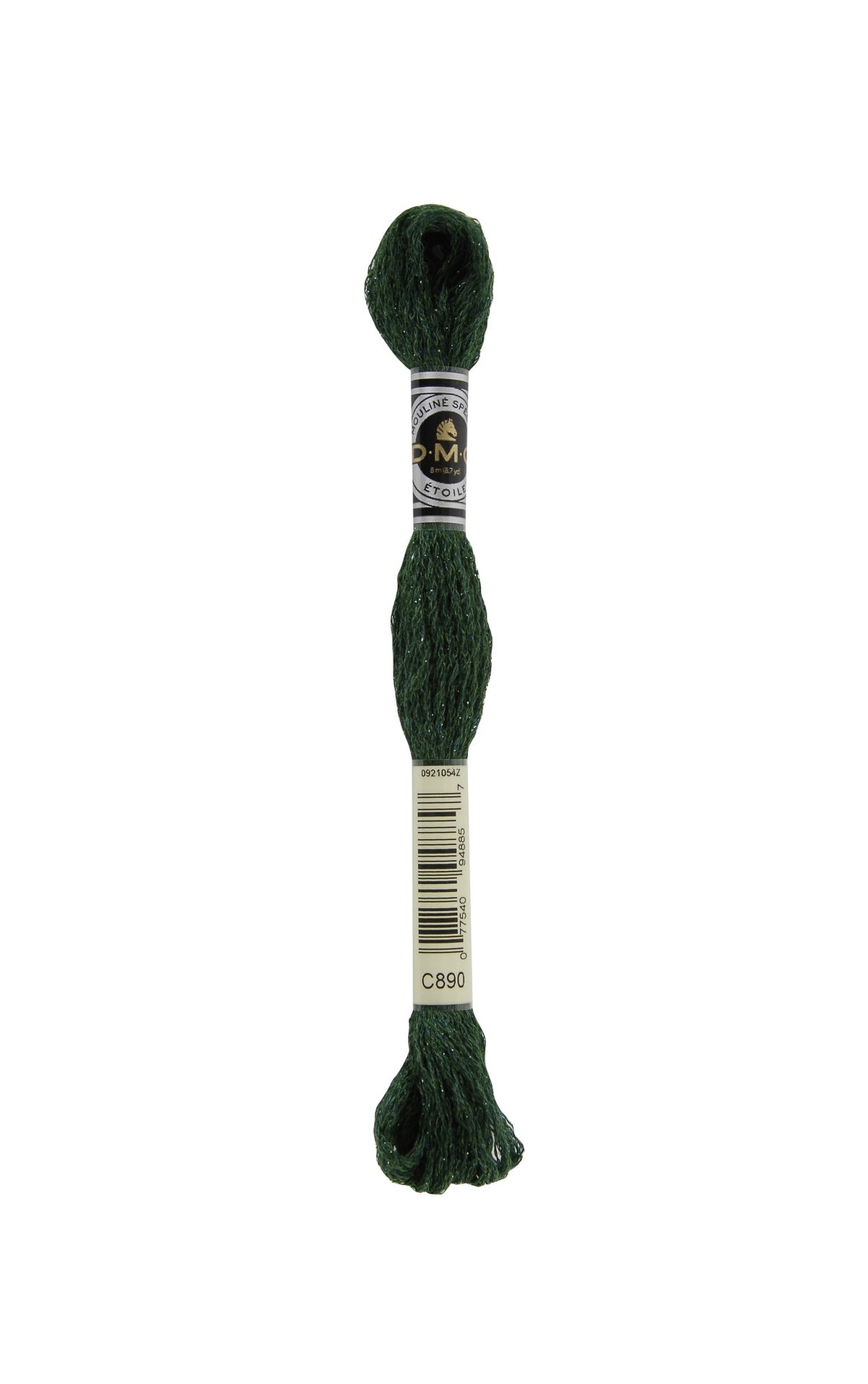 DMC Mouliné Étoile C890 Pistachio Green Ultra Very Dark