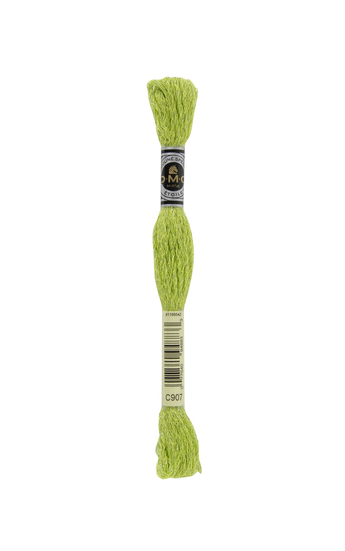 DMC Mouliné Étoile C907 Parrot Green Light