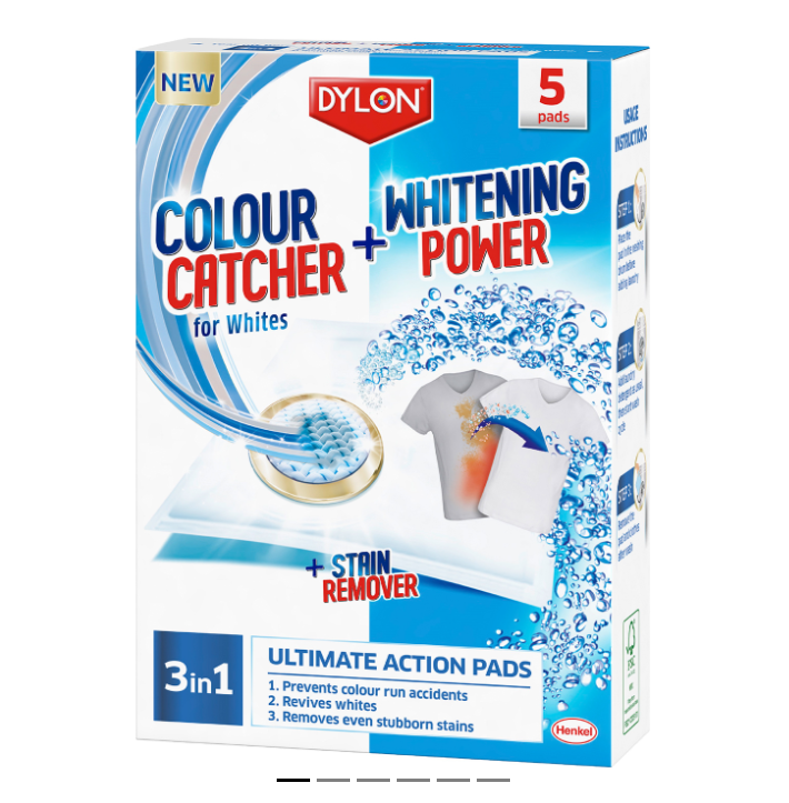 Dylon Colour Catcher + Whitening Power