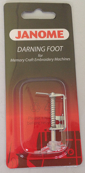 Janome Embroidery / Darning Foot