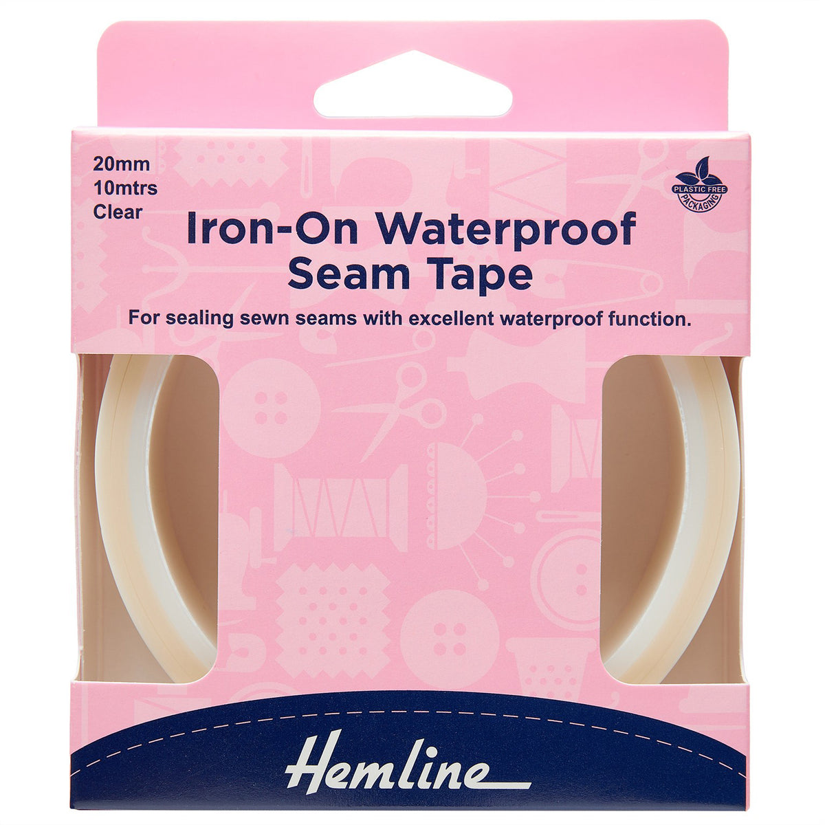 Hemline Iron-on Waterproof Seam Tape