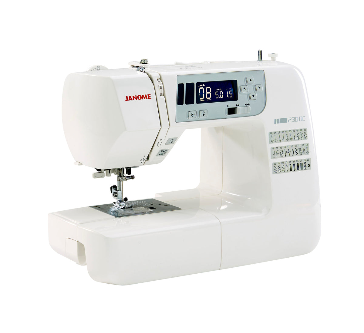 Janome 230DC Inc. Extension Table