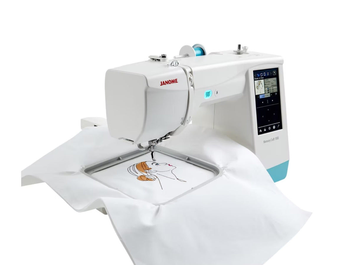 Janome MC100e Embroidery Machine