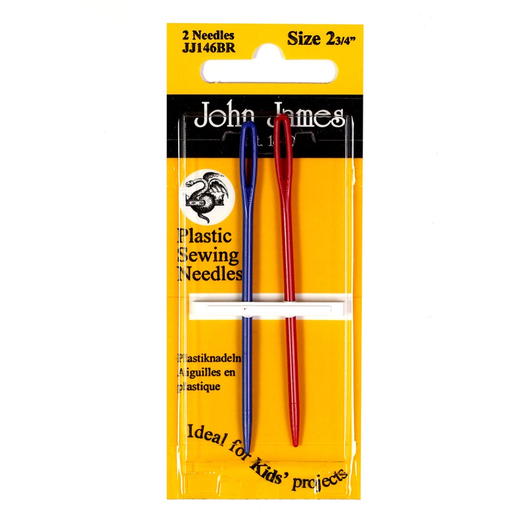 Plastic Childrens Sewing Needles
