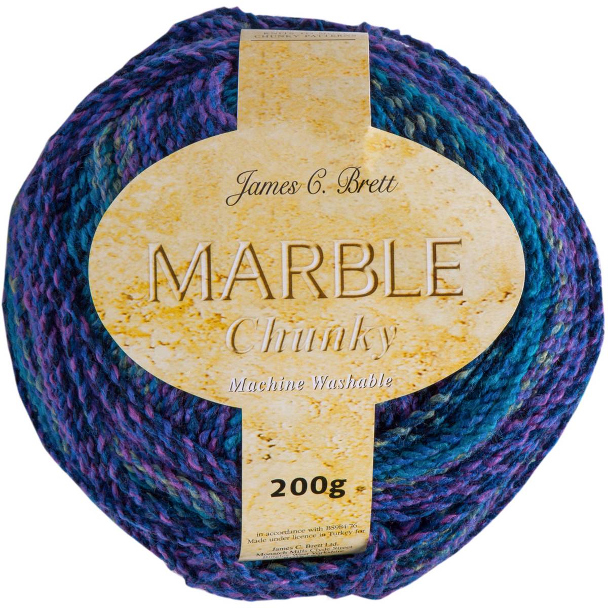 Marble Chunky yarn ball