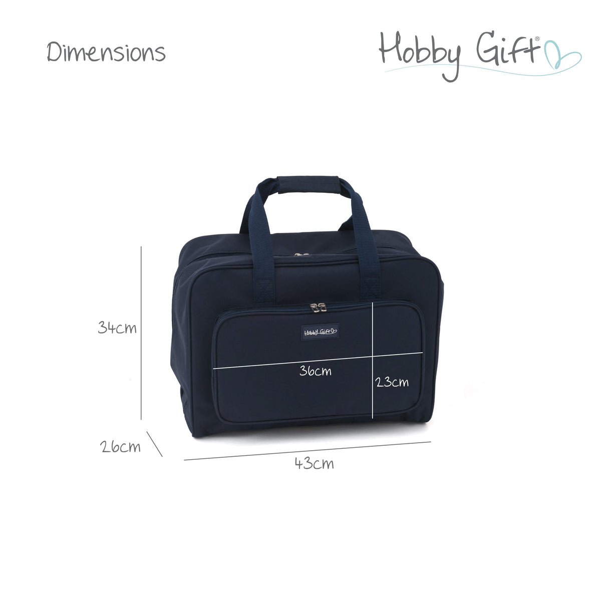 Hobby Sewing Machine Bag: Navy