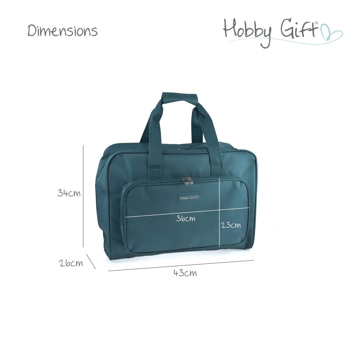 Hobby Sewing Machine Bag: Teal