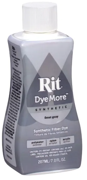 RIT DyeMore Synthetics Liquid Frost Grey