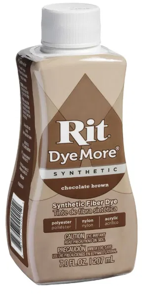 RIT DyeMore Synthetics Liquid - Chocolate Brown