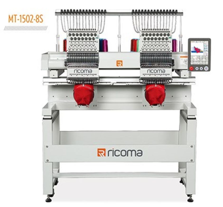 Ricoma MT1502-10S Marquee Twin Head Commercial Embroidery Machine