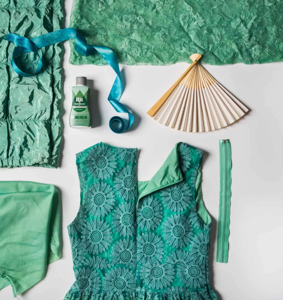 RIT DyeMore Synthetics Liquid - Peacock Green