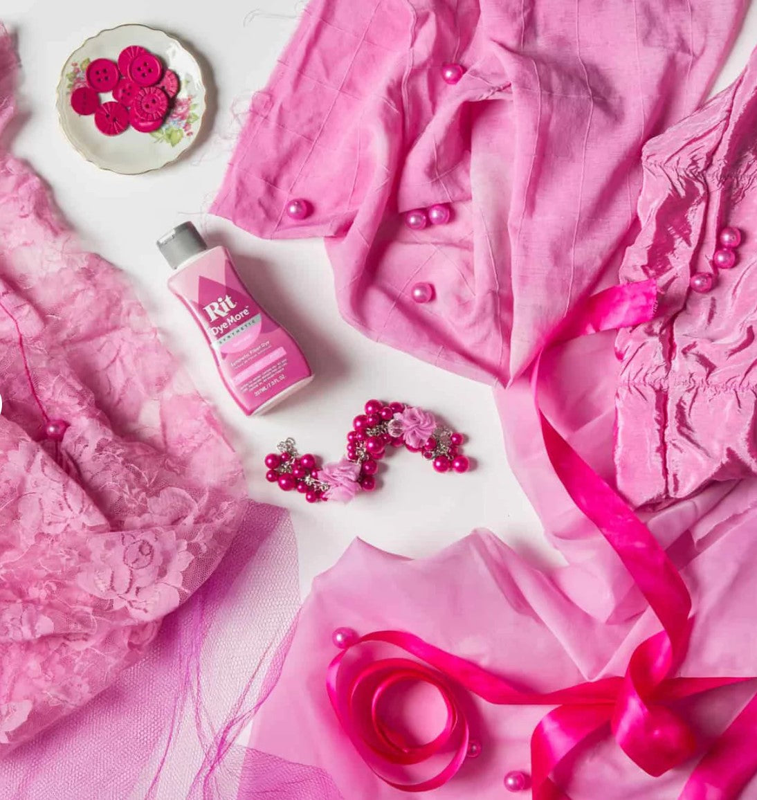 RIT DyeMore Synthetics Liquid - Super Pink