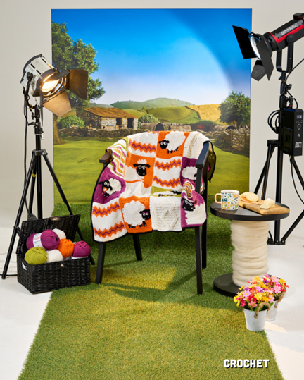 Sean the Sheep Blanket Kit