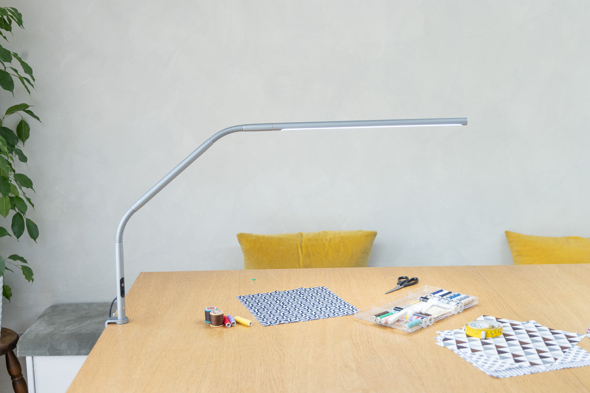 Daylight Slimline 4 Table – Ice Grey
