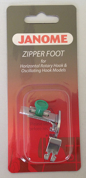 Janome Adjustable Zipper Foot / Piping Foot