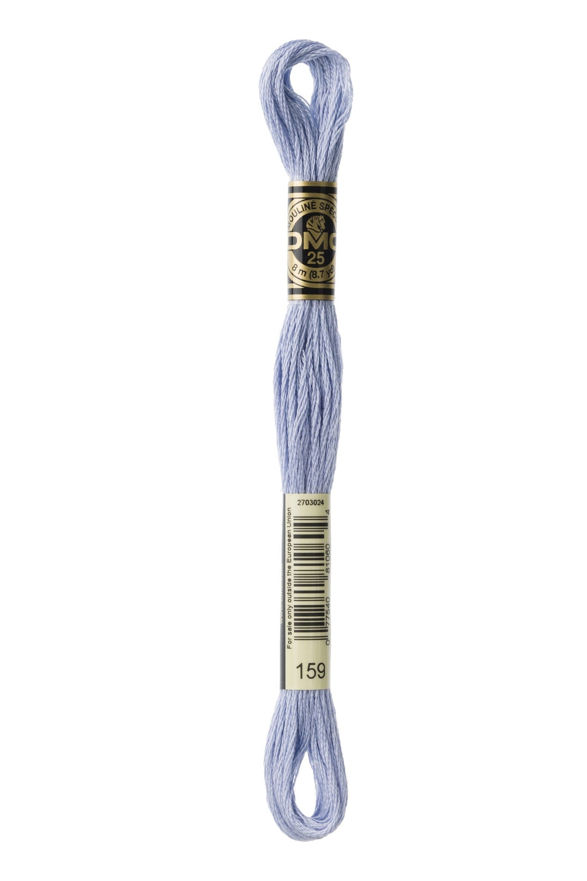 DMC Mouliné Stranded Cotton 159 Blue Gray Light