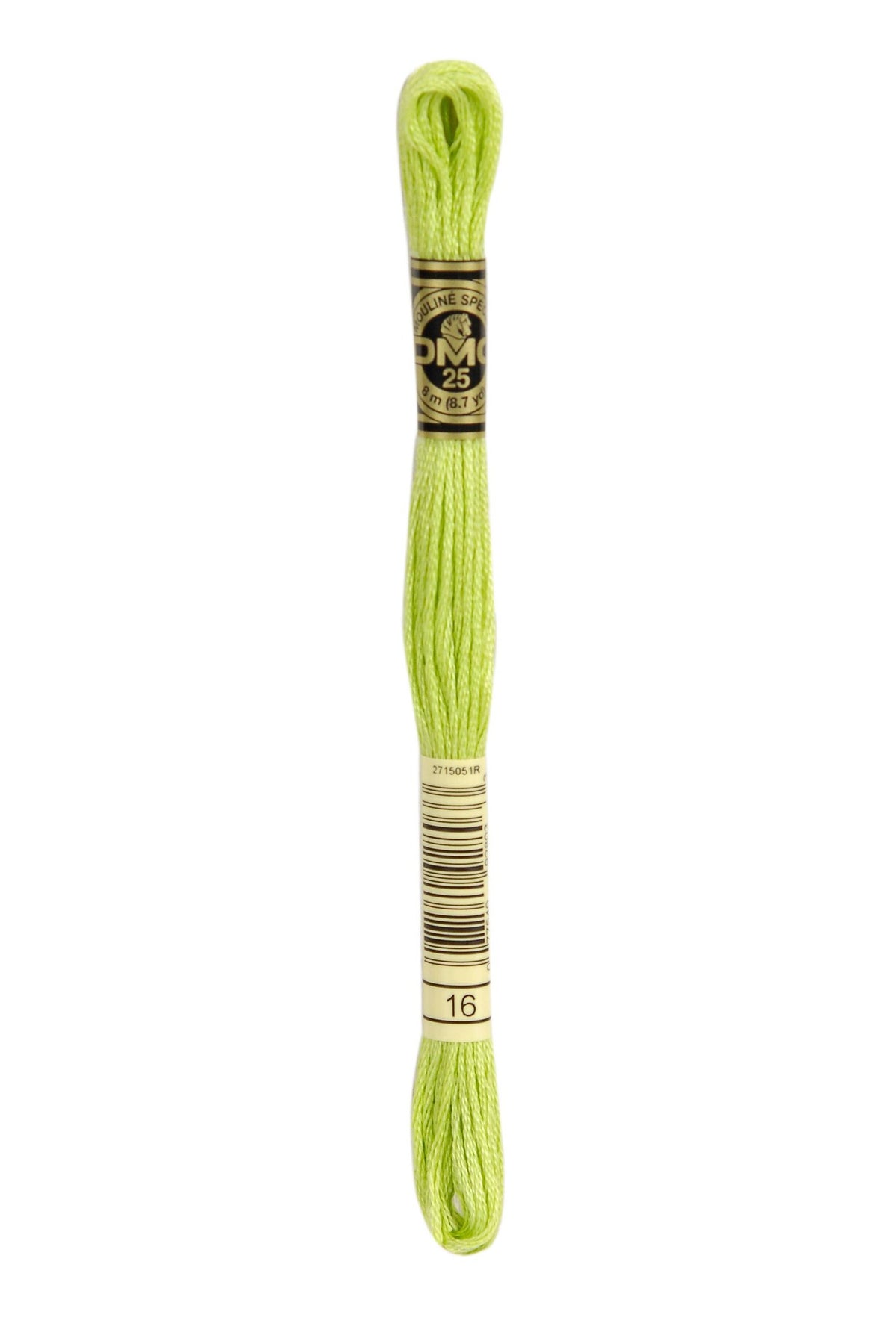 DMC Mouliné Stranded Cotton 16 Chartreuse Light