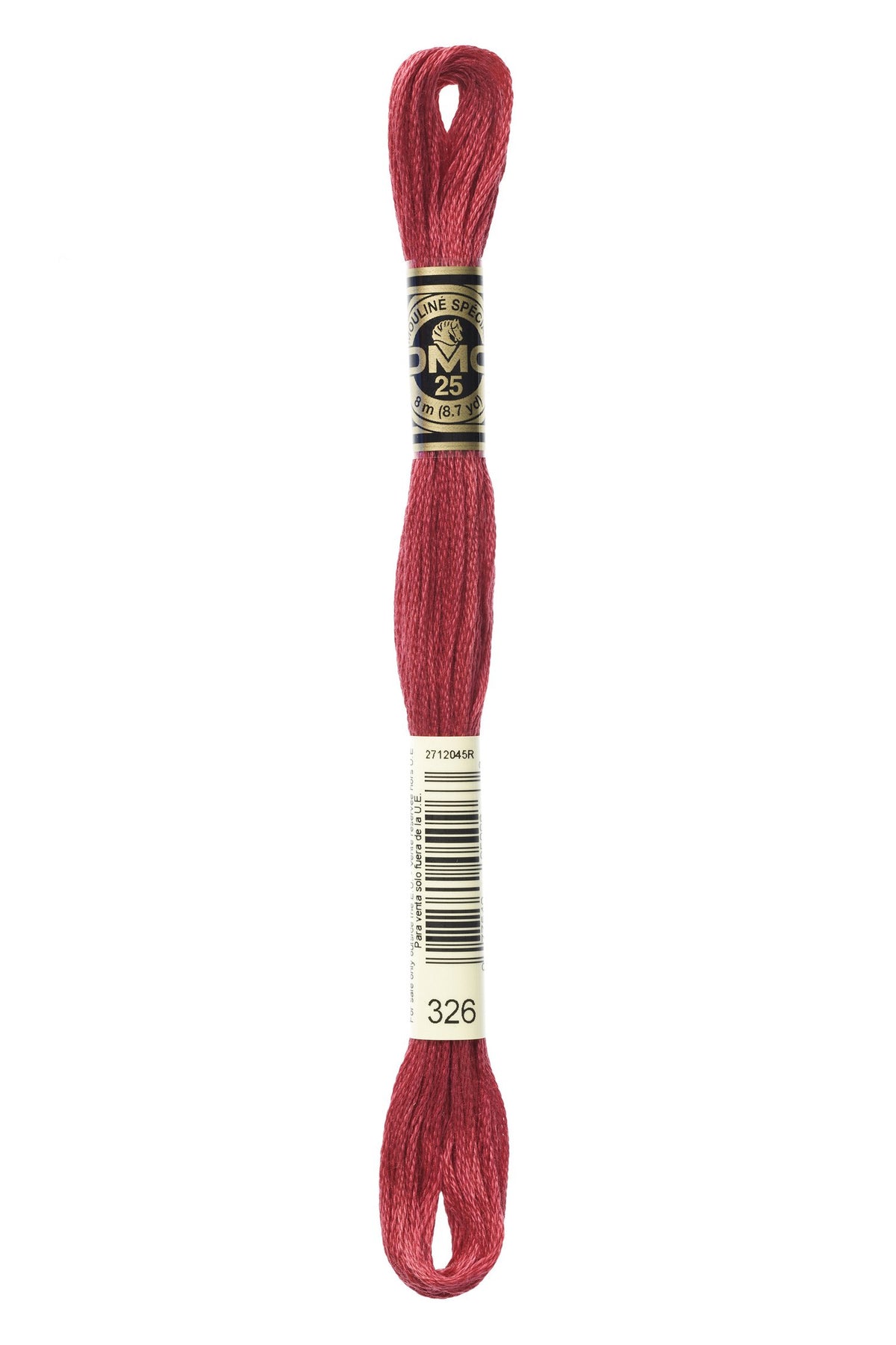 DMC Mouliné Stranded Cotton 326 Rose Very Dark