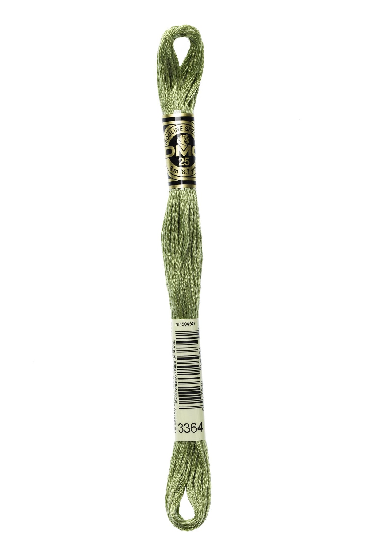 DMC Mouliné Stranded Cotton 3364 Pine Green