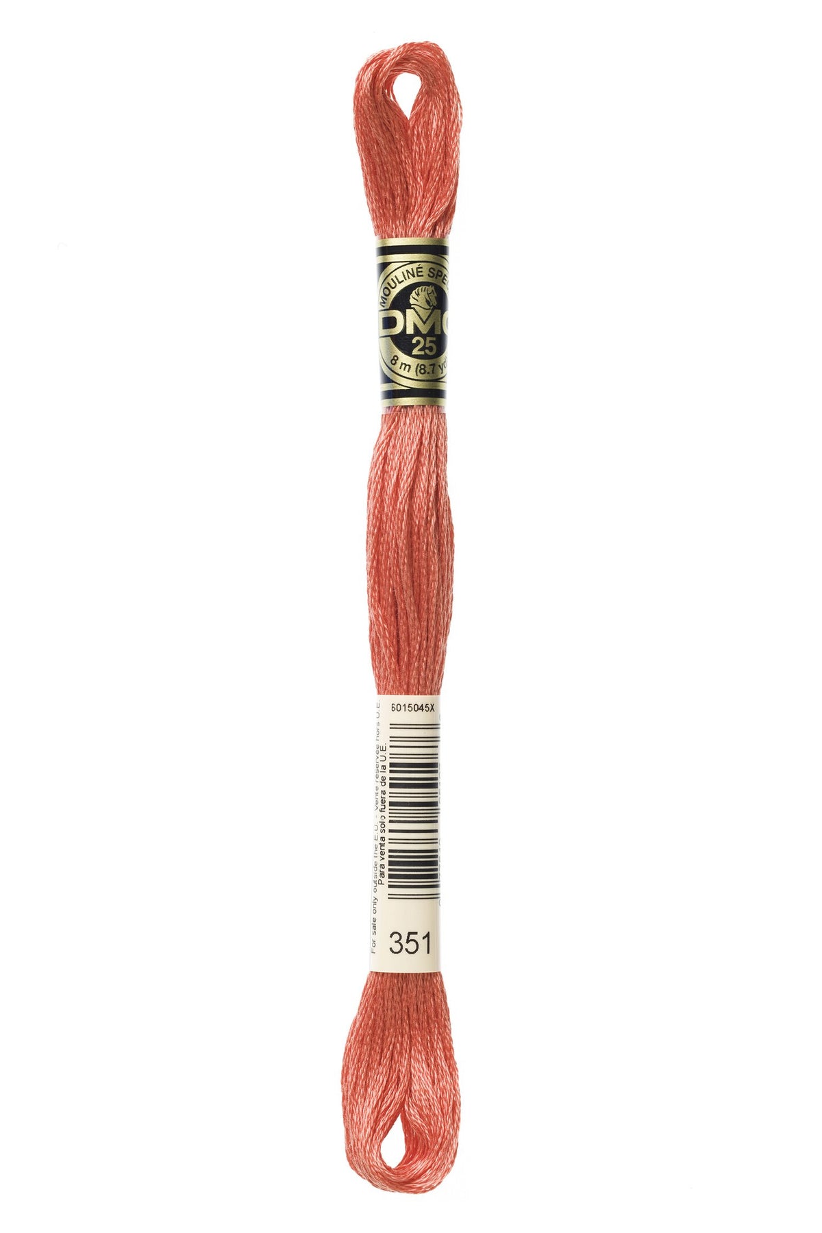 DMC Mouliné Stranded Cotton 351 Coral