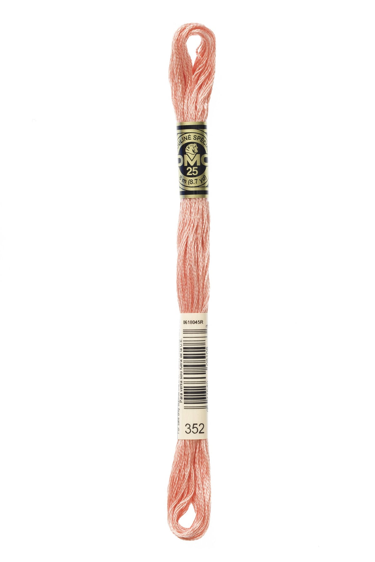 DMC Mouliné Stranded Cotton 352 Coral Light