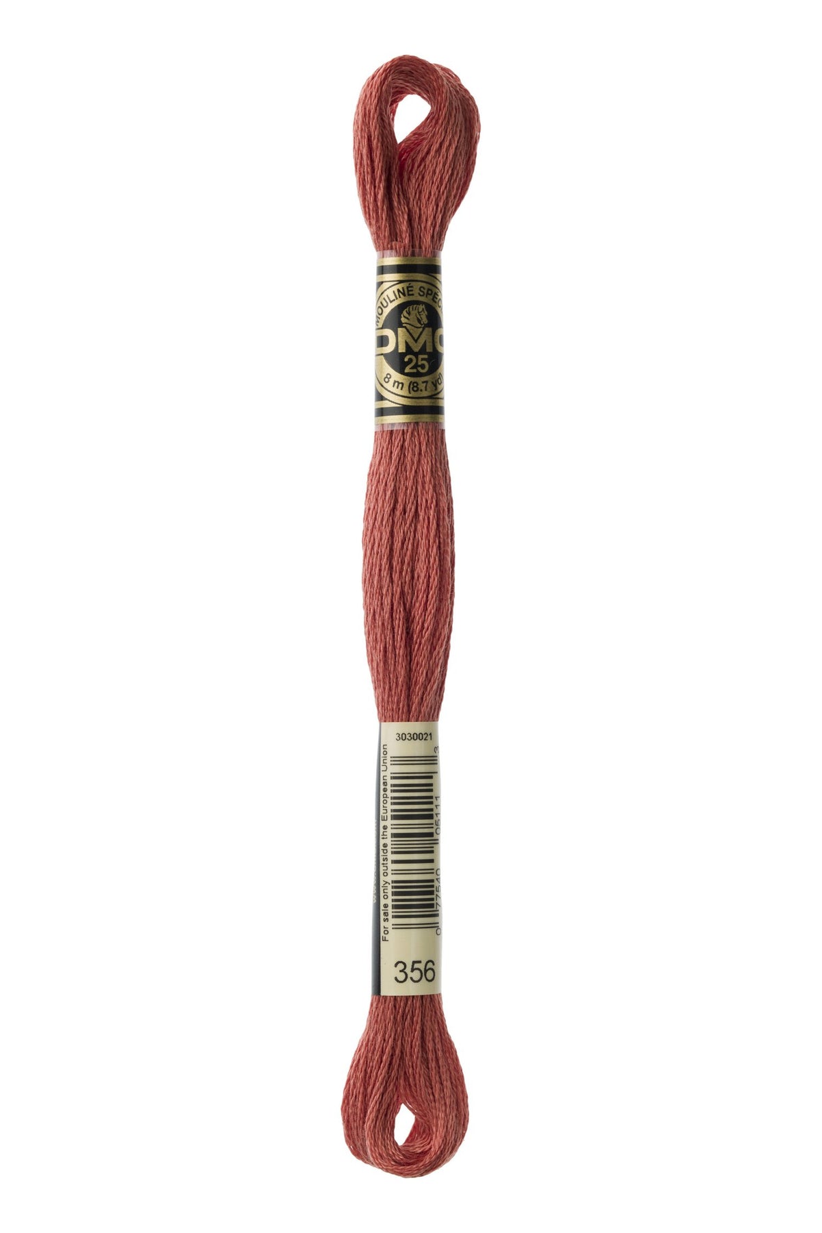 DMC Mouliné Stranded Cotton 356 Terra Cotta Medium