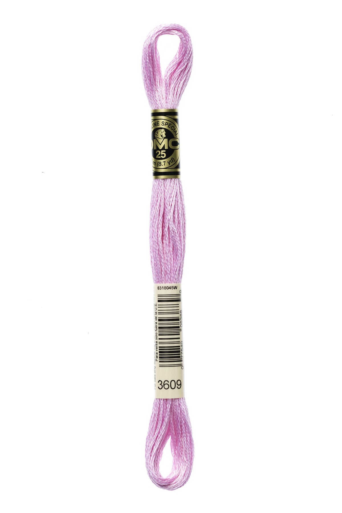 DMC Mouliné Stranded Cotton 3609 Plum Ultra Light
